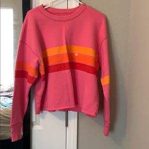 NWT!! Hot pink size medium aerie sweatshirt